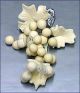 Ivory Bunch of Grape Gum Paste Cake Decoration